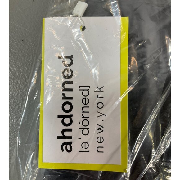 ahdorned Women's Black Messenger Bag with Adjustable Straps and Bonus Pouch, Dua - Picture 1 of 8